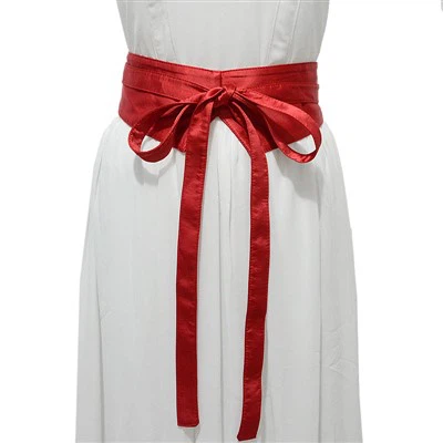 Black Elastic Strap Waistband for Dress
