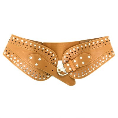 Vintage 5cm Wide Leather Belt