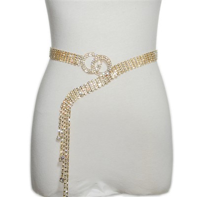 Waist Belt with Full Diamond